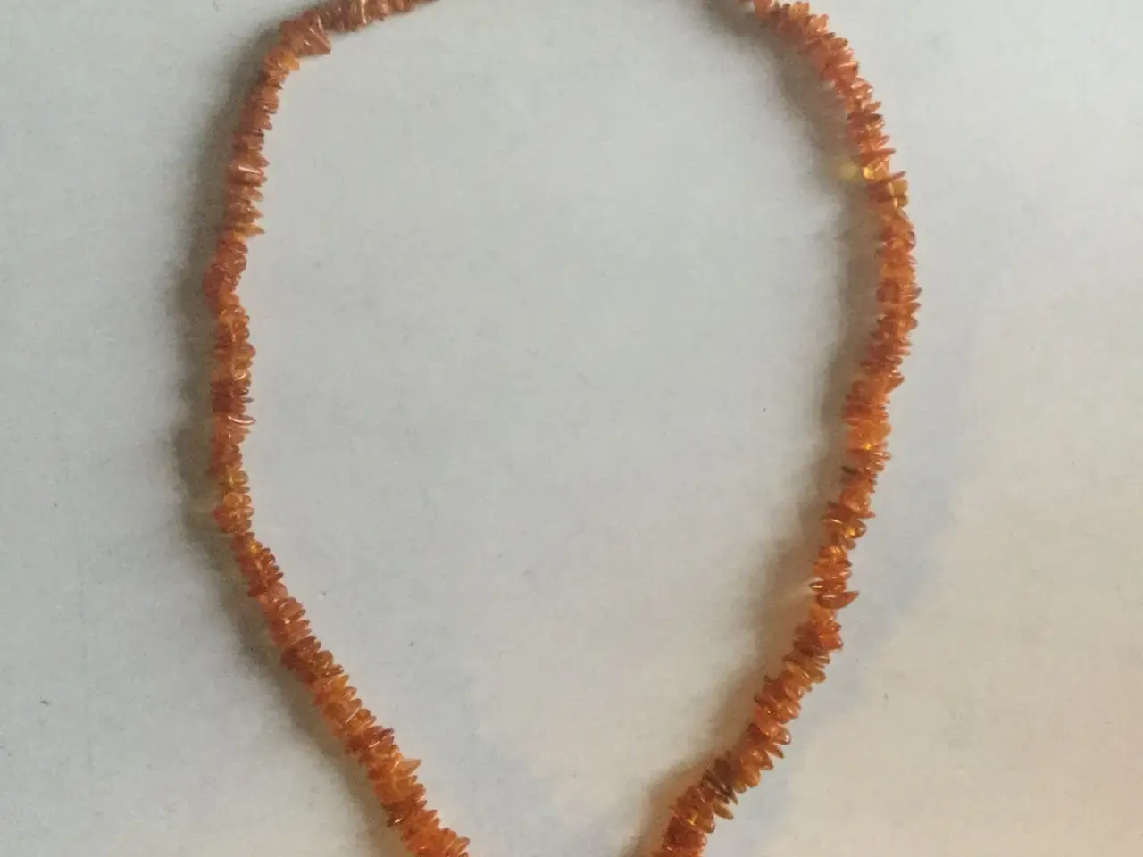 Billede 1 - 60 cm ravhalskæde