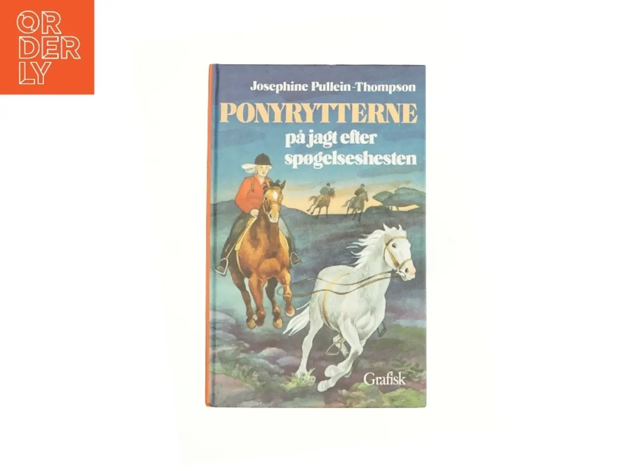 Billede 1 - Ponyrytterne på jagt efter spøgelseshesten af Josephine Pullein-Thompson (Bog)