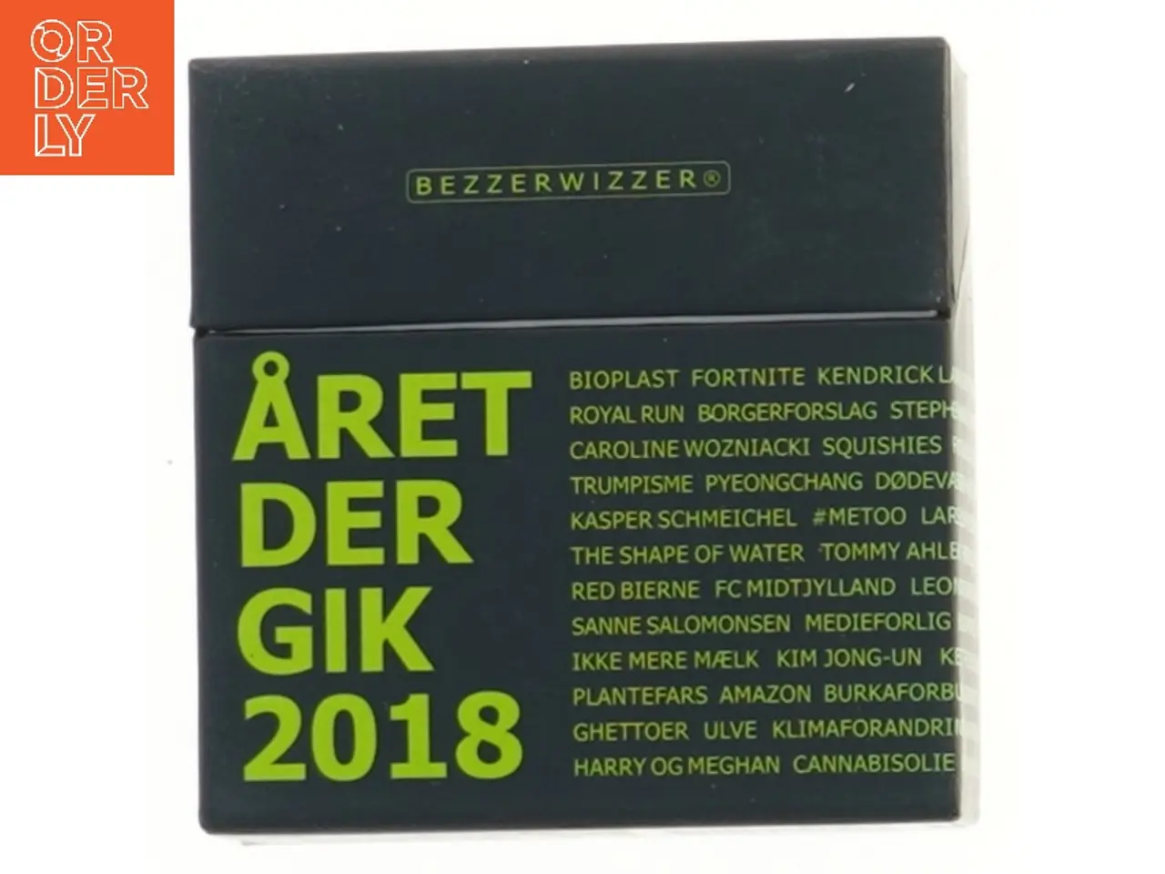 Billede 1 - Bezzerwizzer Året Der Gik 2018 quizspil fra Bezzerwizzer (str. 11x11 cm)