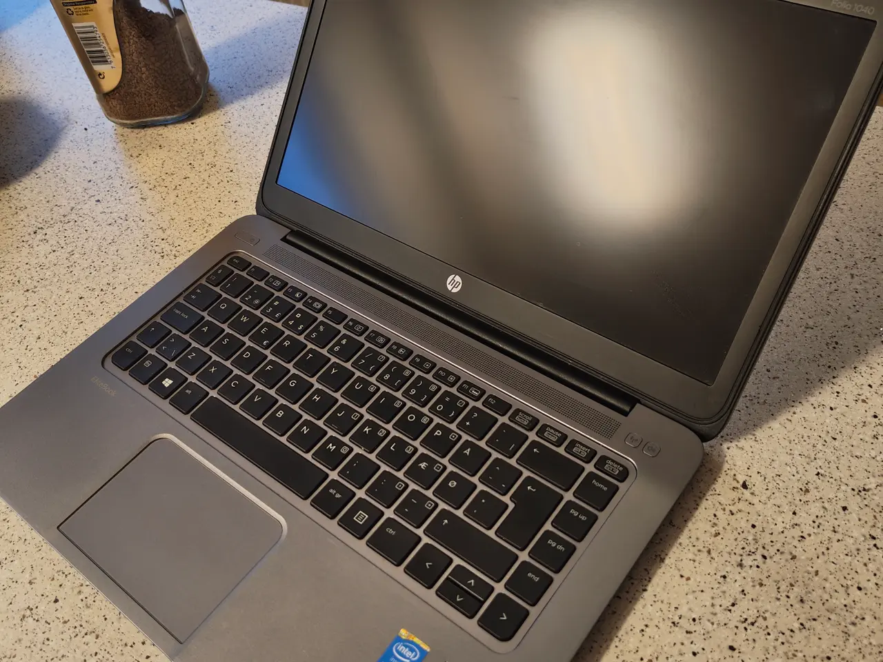 Billede 1 - HP Folio 1040 - dødt batteri - i5 og 8 GB RAM
