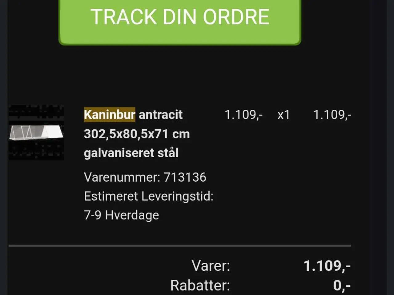 Billede 5 - Kaninbur helt nyt delvist samlet