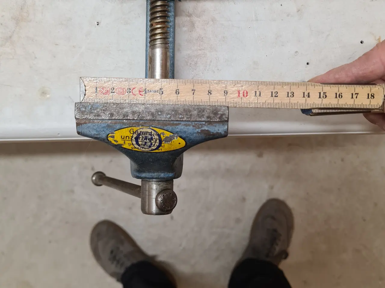 Billede 6 - HEUER FRONT skruestik – 100 mm