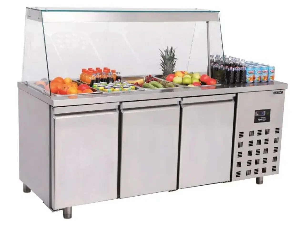 Billede 1 - Saladette med 3 døre – Pro line