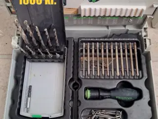 Festool bits og bore sæt