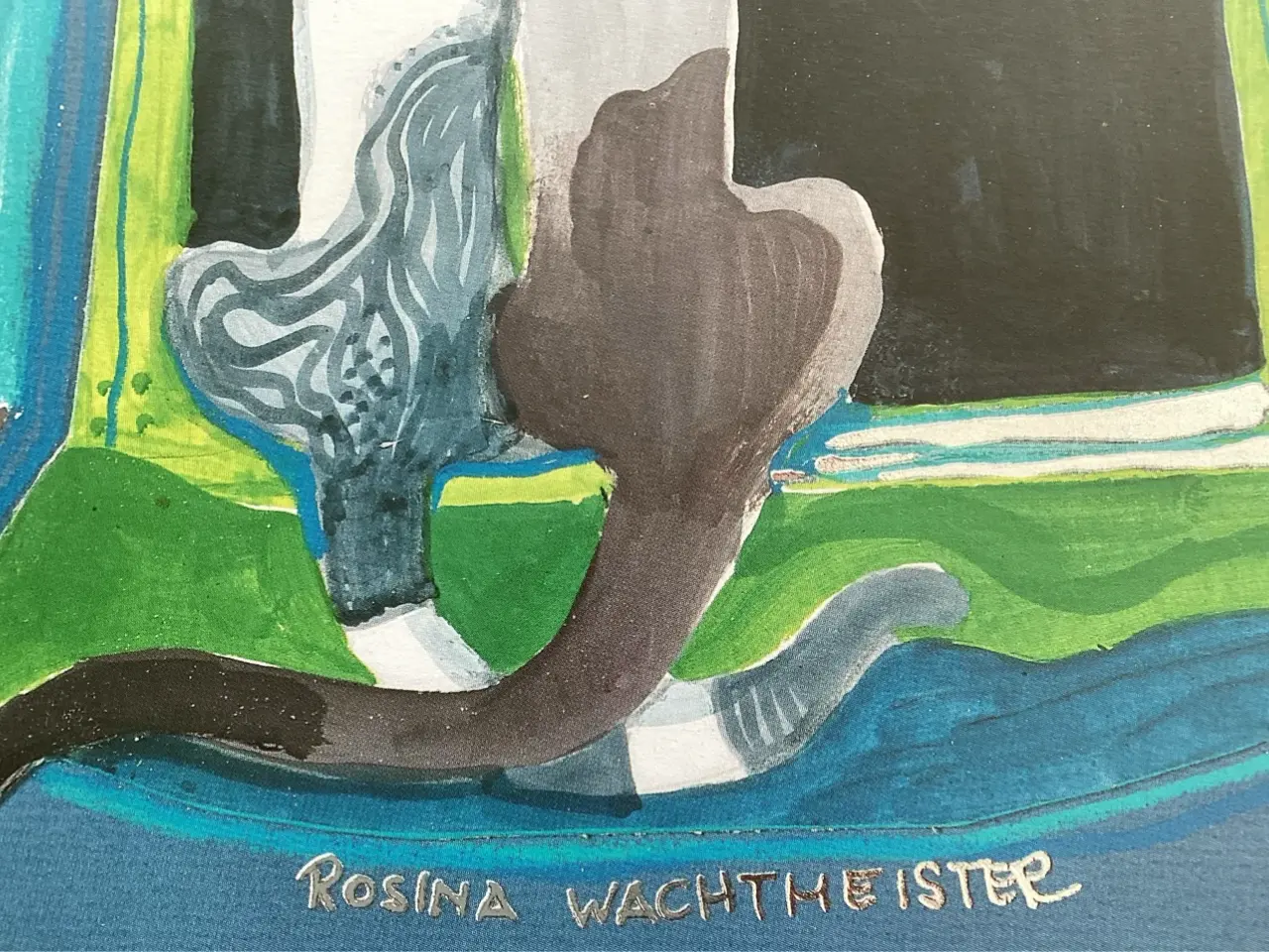 Billede 5 - Rosina Wachtmeister 2 katte i et vindue