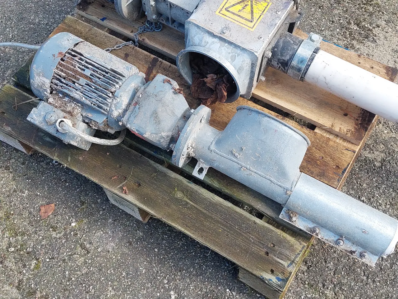 Billede 1 - Gearmotor til flexsnegl