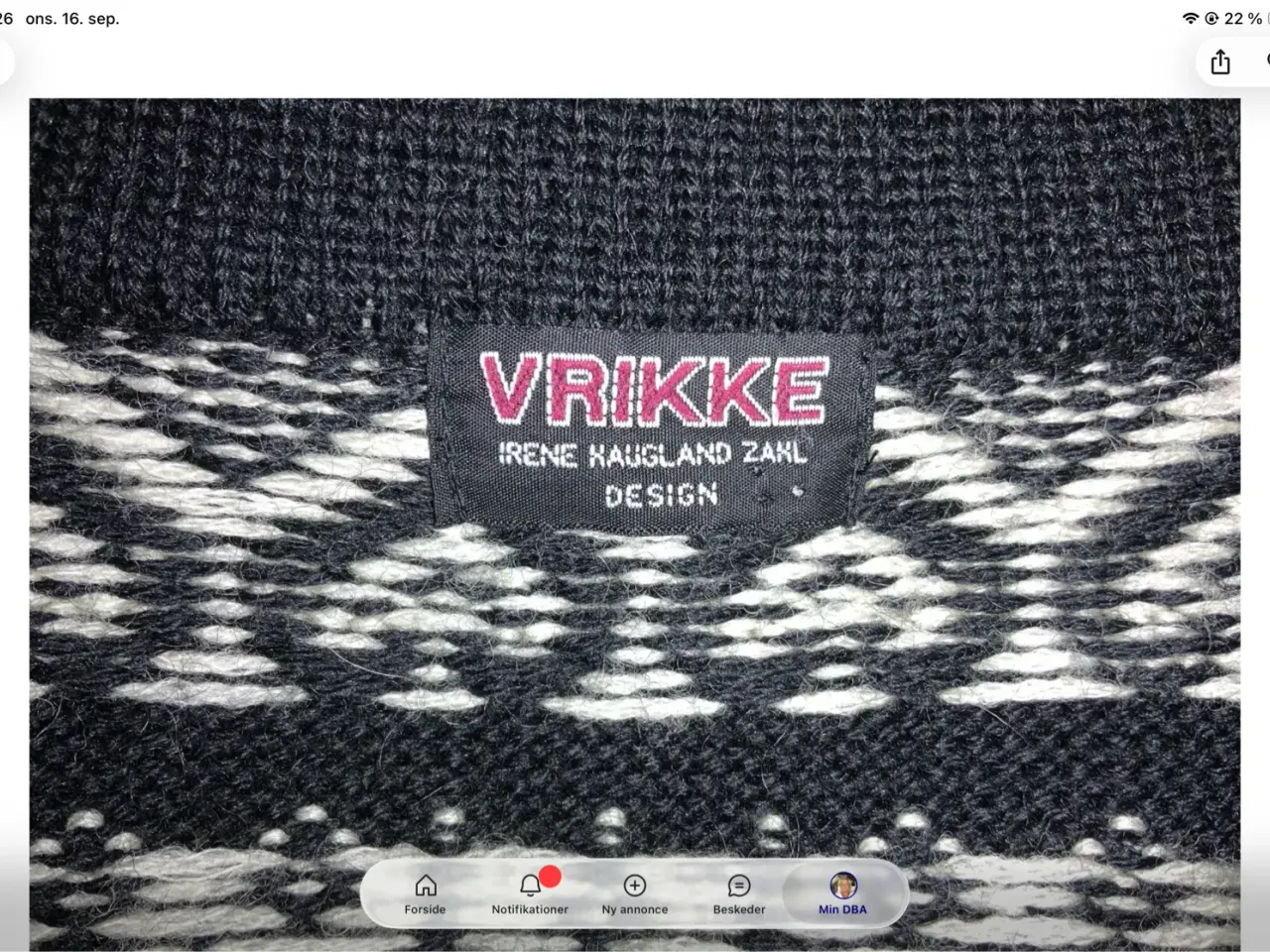 Billede 8 - Norsk strik. By Irene Haugland Zahl. Str M