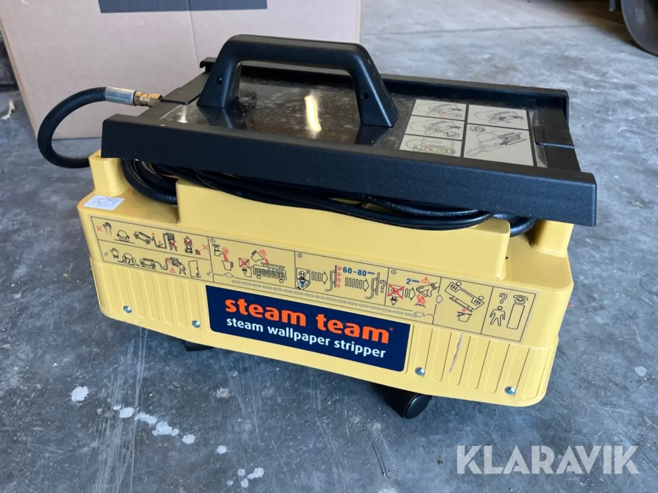 Billede 1 - Tapetafdamper Hiretech HTW-5 Steam Stripper med tapetfræser
