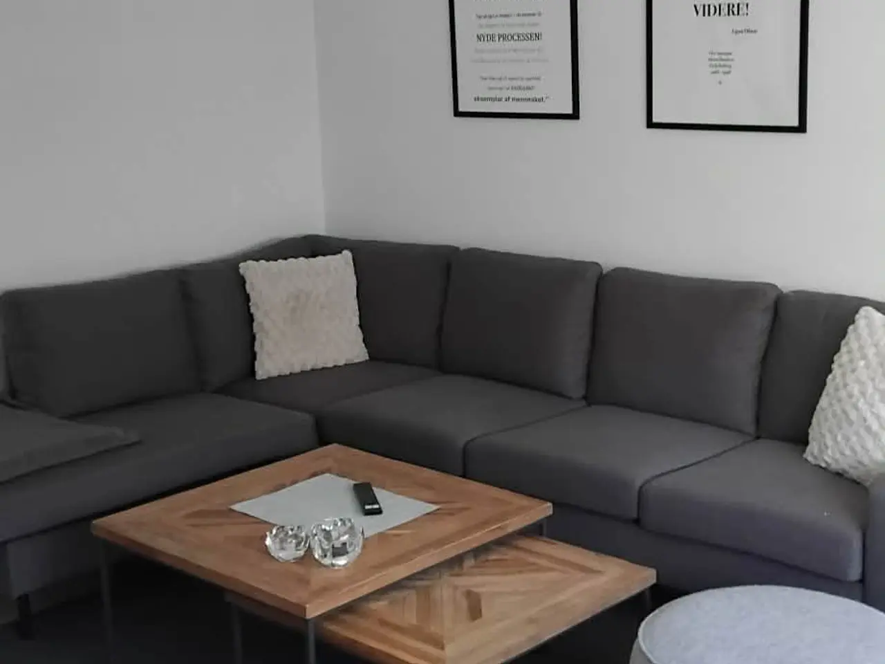 Billede 1 - Ilva sofa med chaiselong + sofaborde