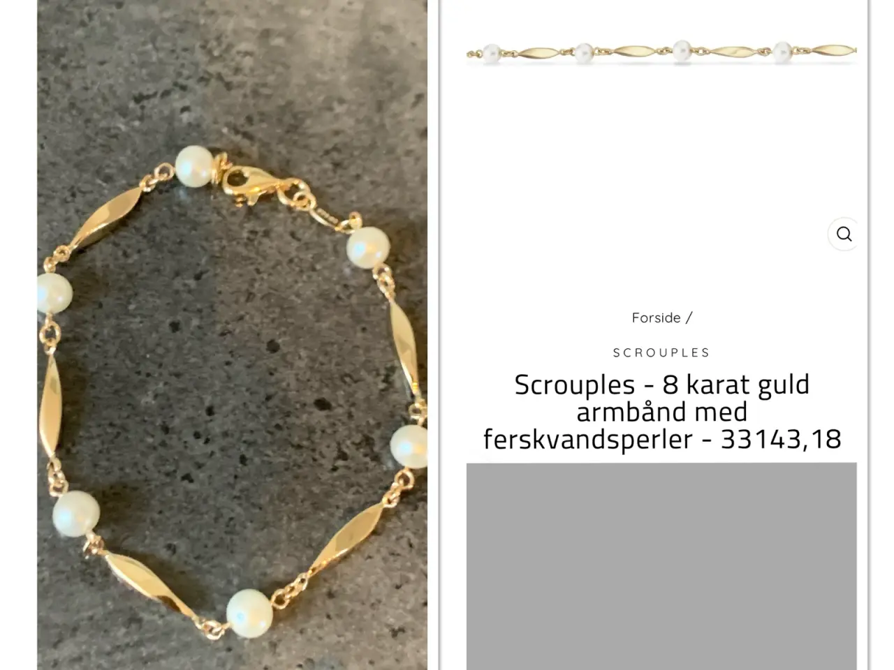 Billede 1 - Virkeligt flot armbånd sælges 
