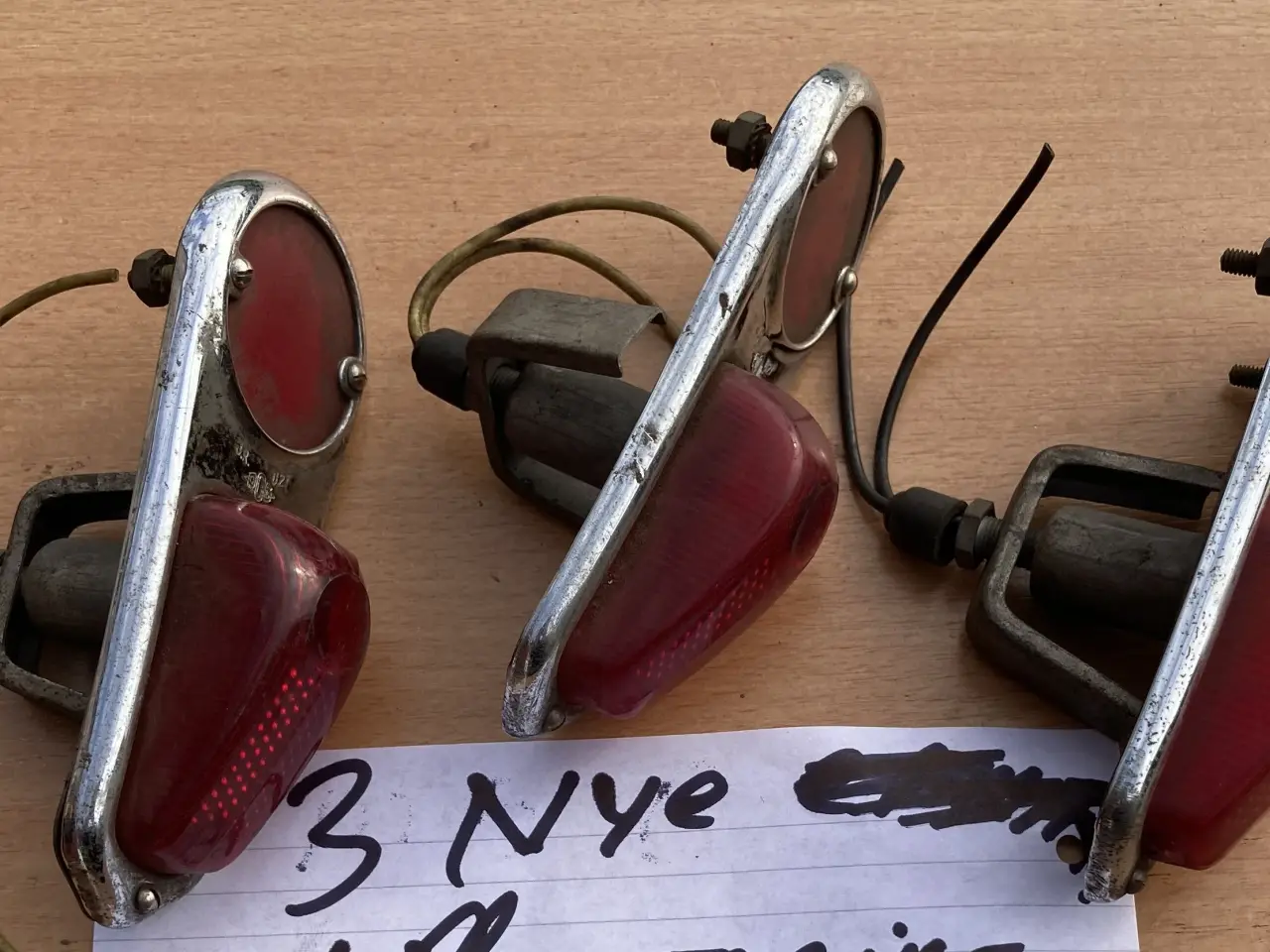 Billede 2 - Baglygter til trailer eller campingvogn - 3 stk.
