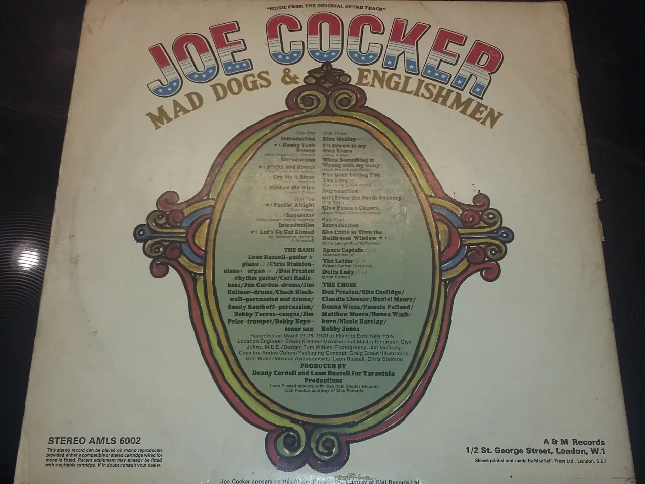 Billede 2 - Joe Cocker. Mad Dogs & Englishmen