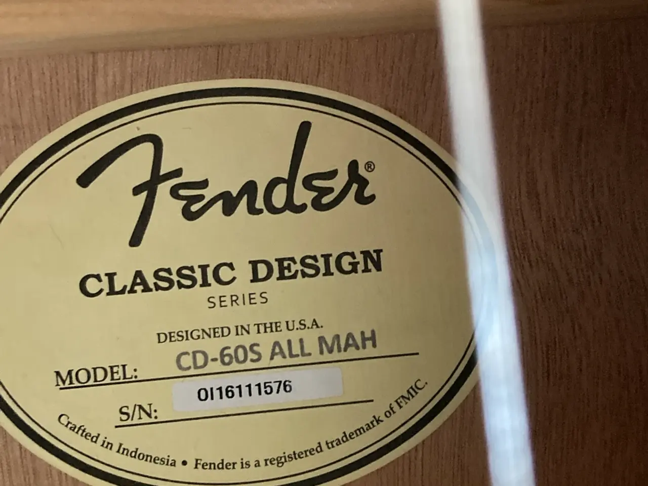 Billede 4 - Stål strenge guitar fender