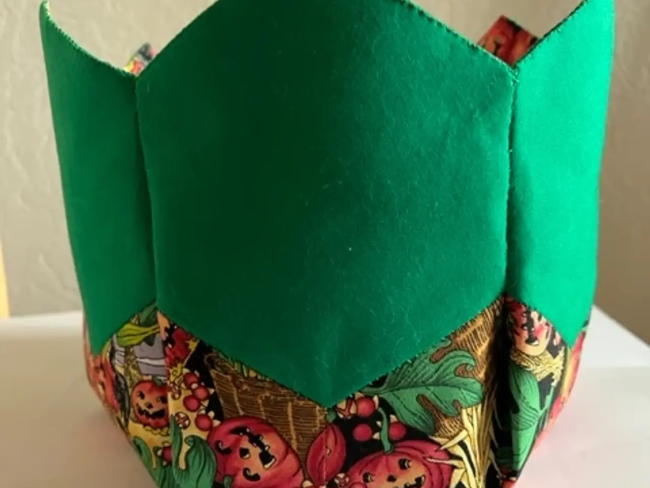 Billede 3 - Brødkurv syet i patchwork