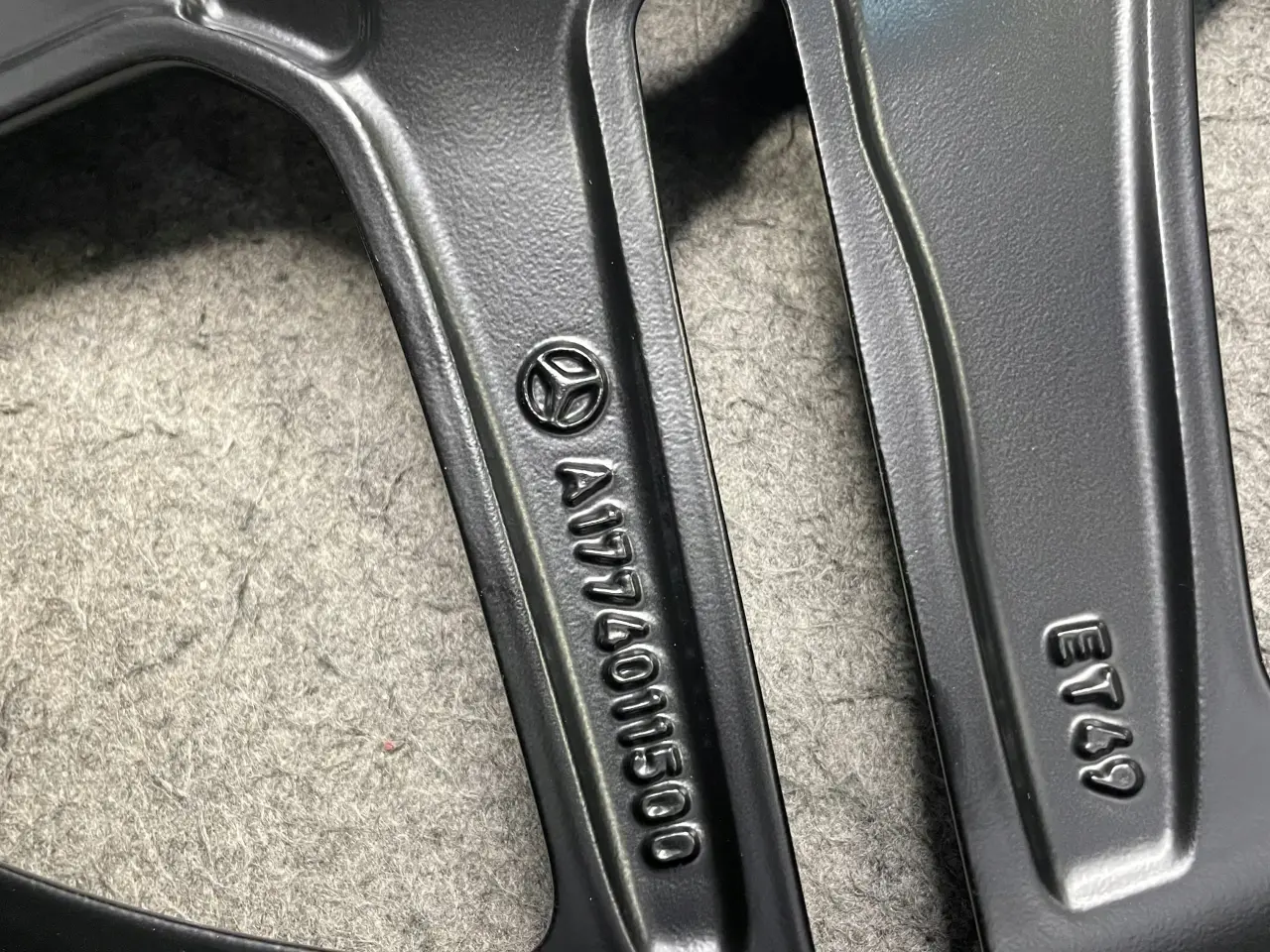 Billede 8 - ALUFÆLGE MERCEDES A CLA 177 18"