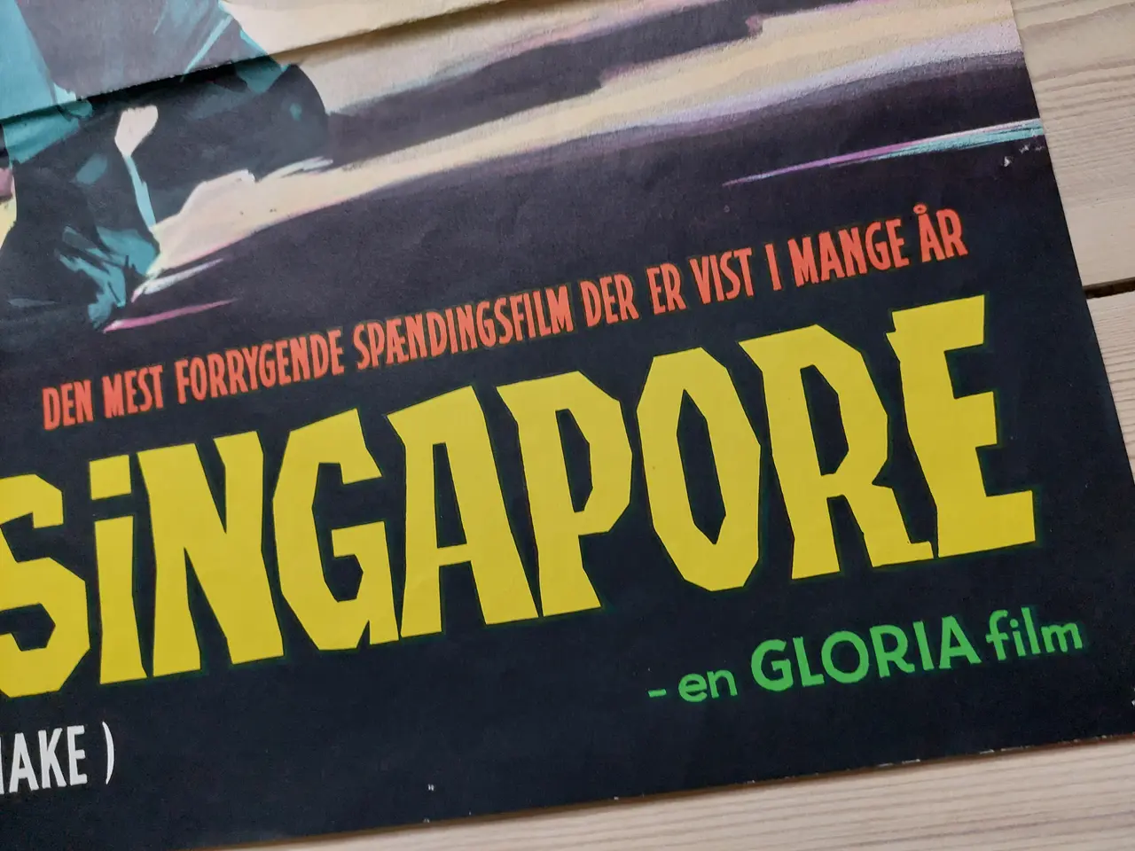 Billede 6 - Original biografplakat – Operation Singapore