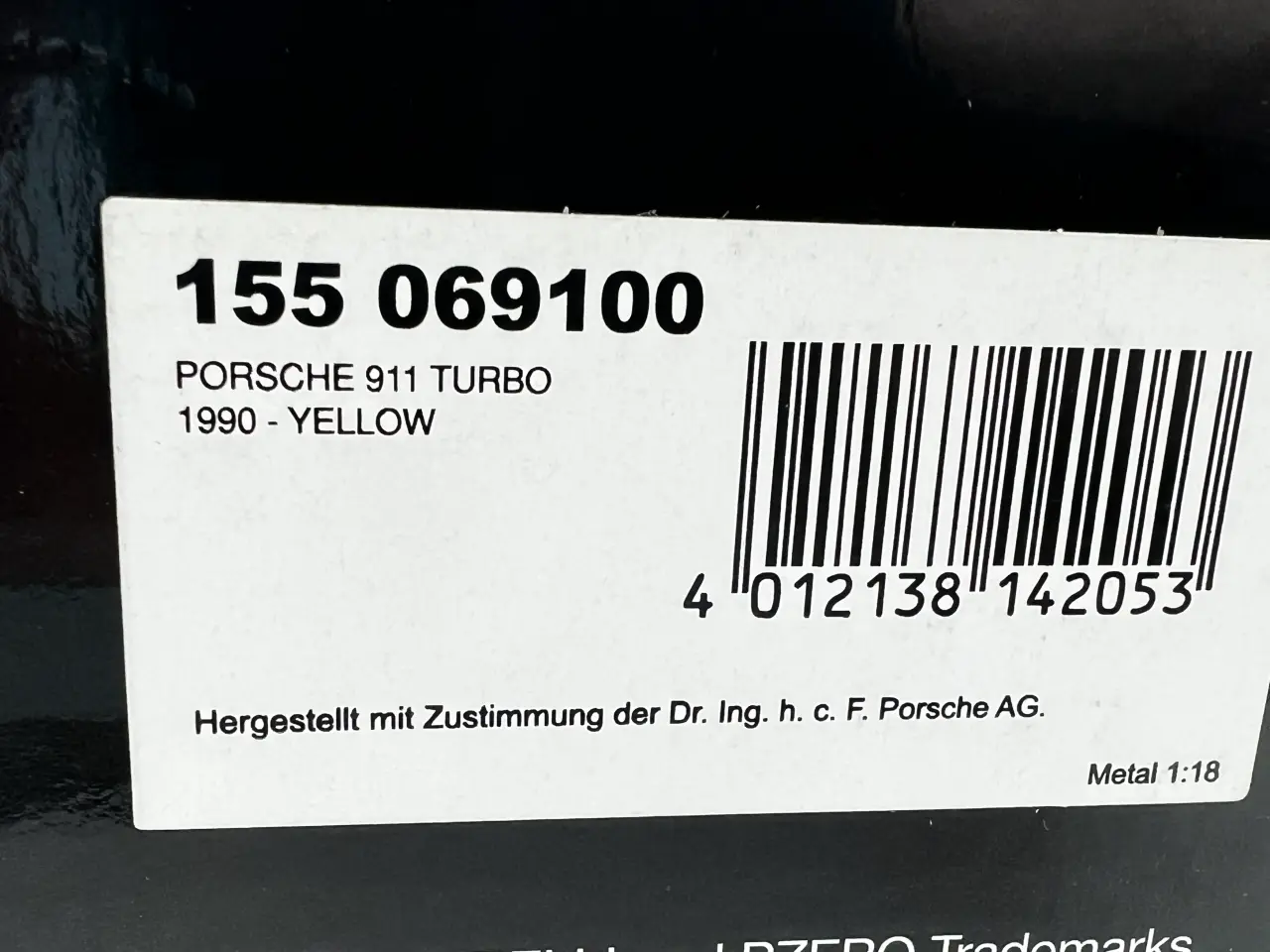 Billede 9 - 1990 Porsche 911 Turbo 964 1 af 600stk - 1:18