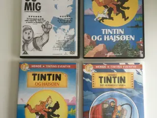 Tintin dvd film tegnefilm