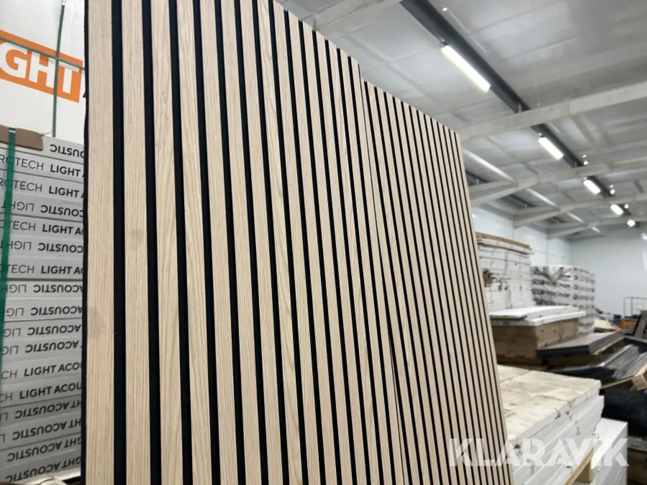 Billede 3 - Akustikpaneler Fibrotech Light oak LIGHT 40 styk