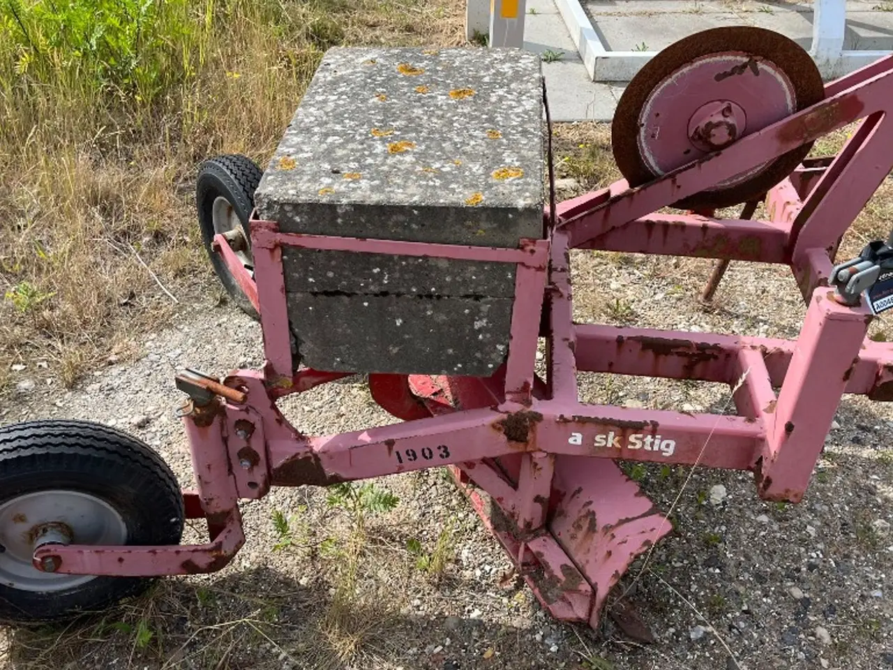 Billede 3 - Marskstig Stiafretter liftmonteret, skærbredde 150 cm.