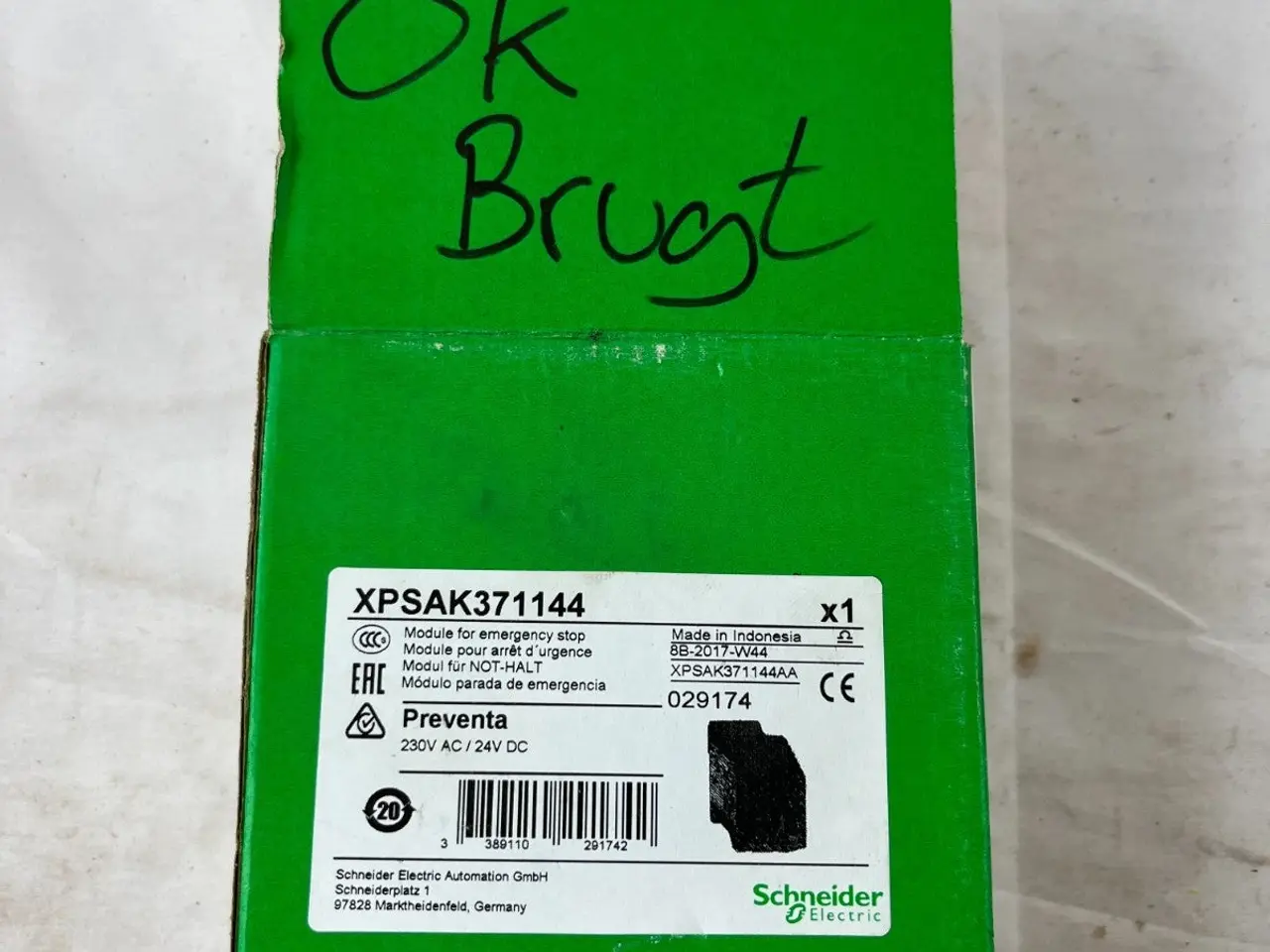 Billede 2 - Schneider Electric XPSAK371144 Preventa modul
