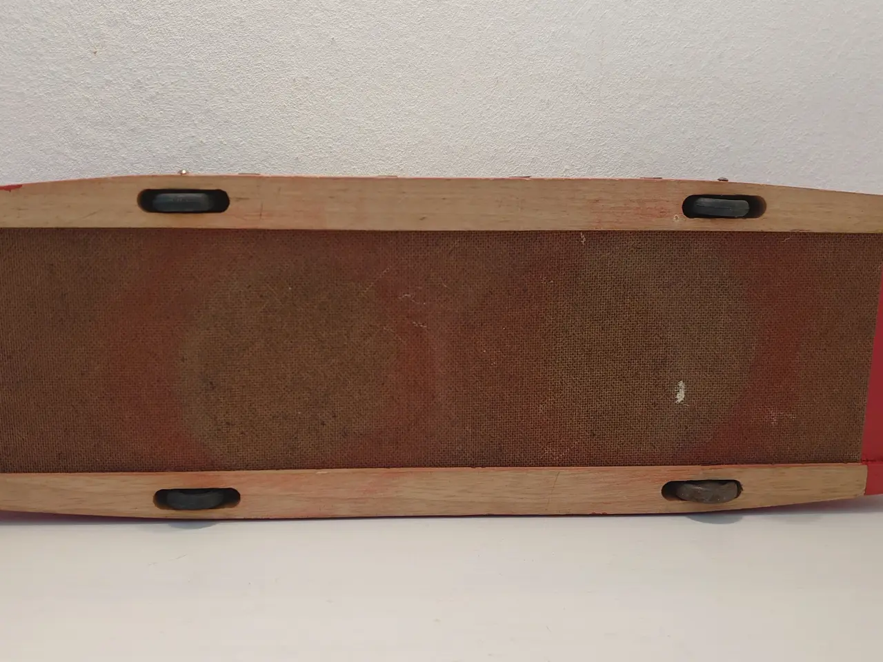 Billede 5 - Fængselslegetøj:Stor træfærge med rampe. Ca.1950