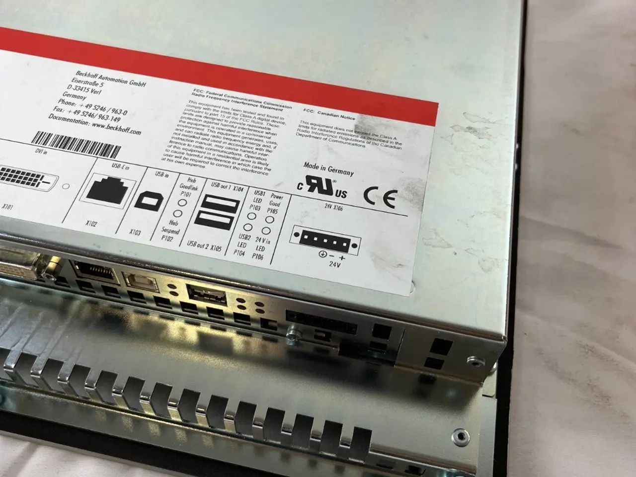 Billede 13 - Beckhoff CP6902-0001-0000 15" ELO Accutouch HMI DC