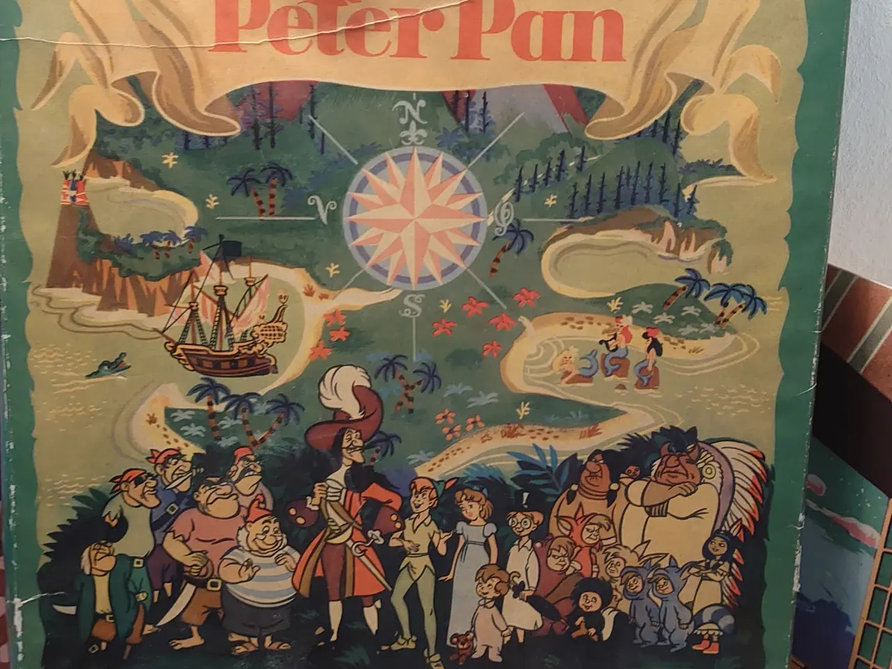 Billede 2 - Eventyr-Teater: Walt Disney´s Peter Pan. Ca. 1950.