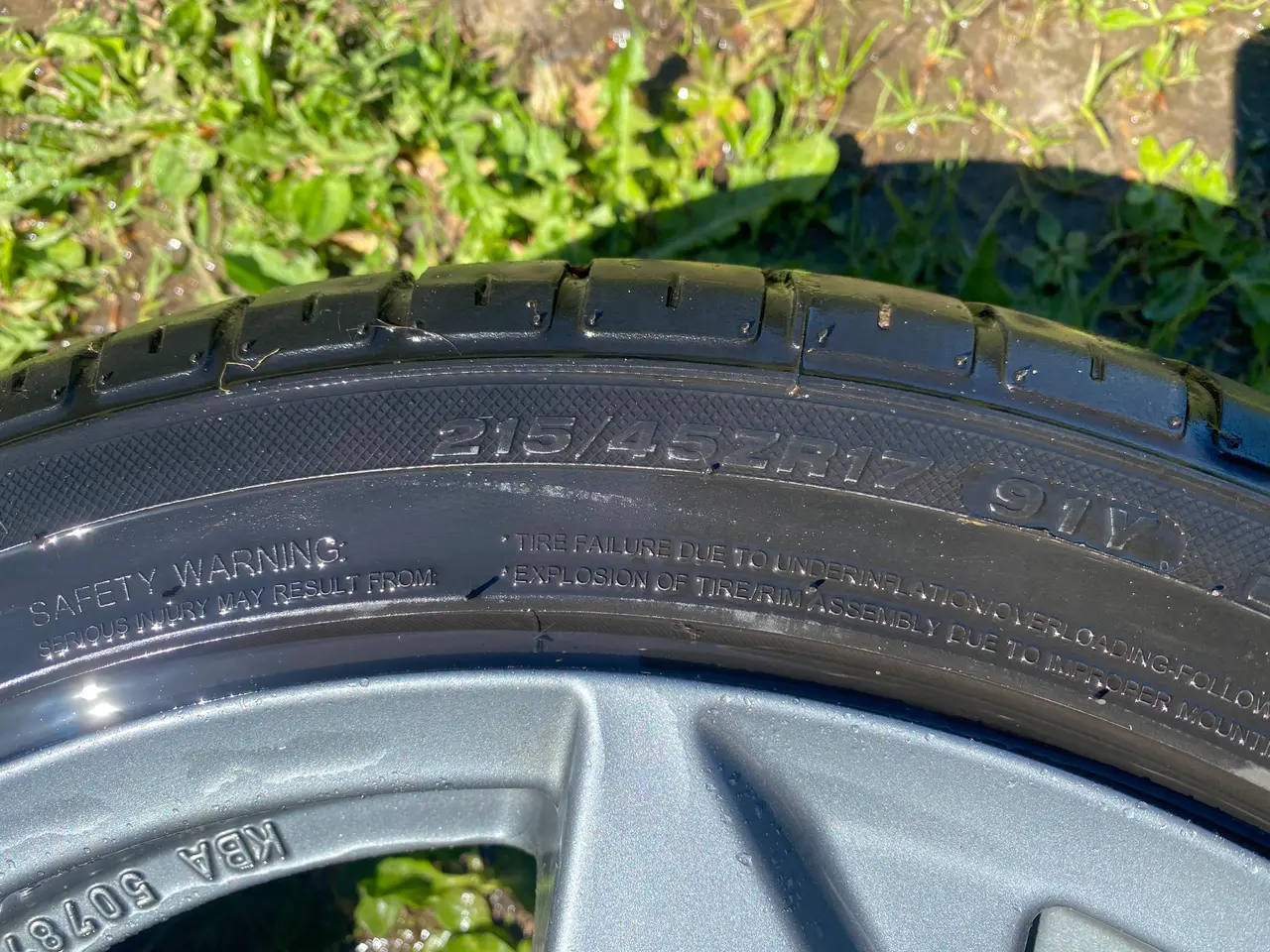 Billede 6 - Hjulsæt TPMS 17” 114,3x5 et40
