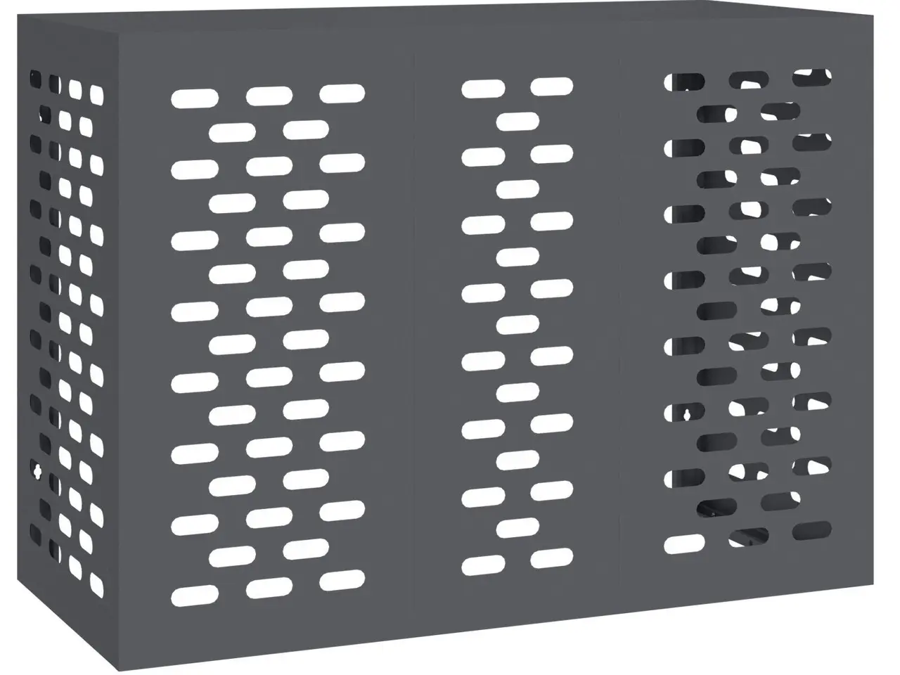 Billede 2 - Airconditiondække antracit 110 x 50 x 80 cm