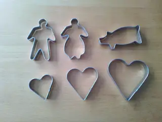 6 (brunkage) udstiksforme