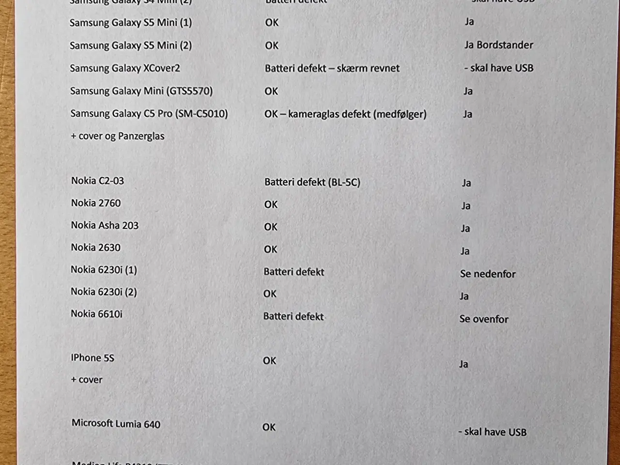 Billede 1 - Lot af Mobiltelefoner