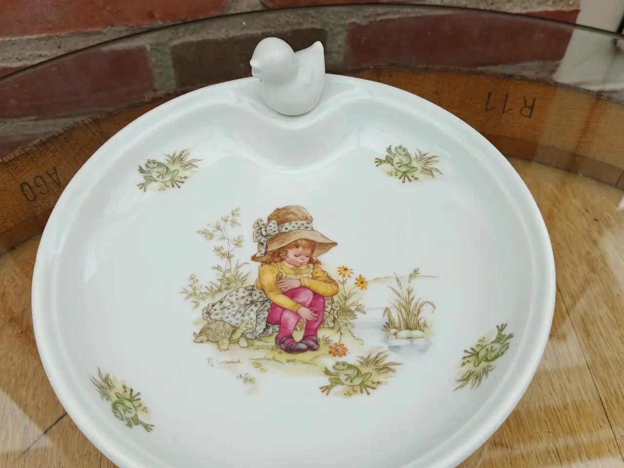 Billede 1 - Fransk varmetallerken – "assiette chauffante"