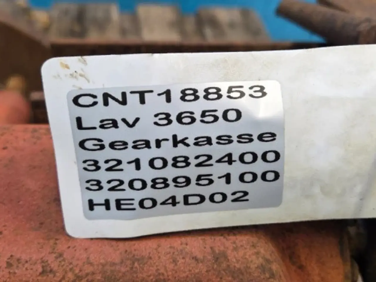 Billede 16 - Laverda 3650 Gearkasse 321082400