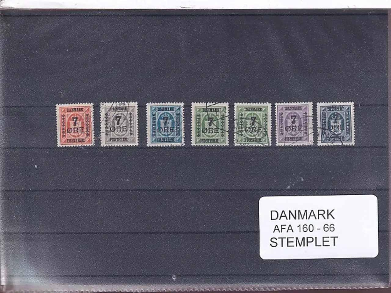 Billede 1 - Danmark Samling - AFA 160 - 66 - Stemplet