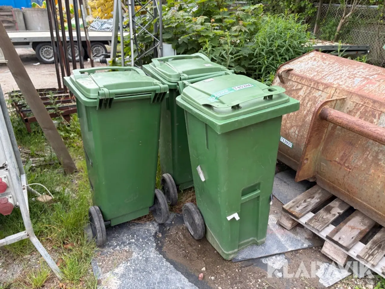 Billede 2 - Affaldscontainere med hjul 3 styk