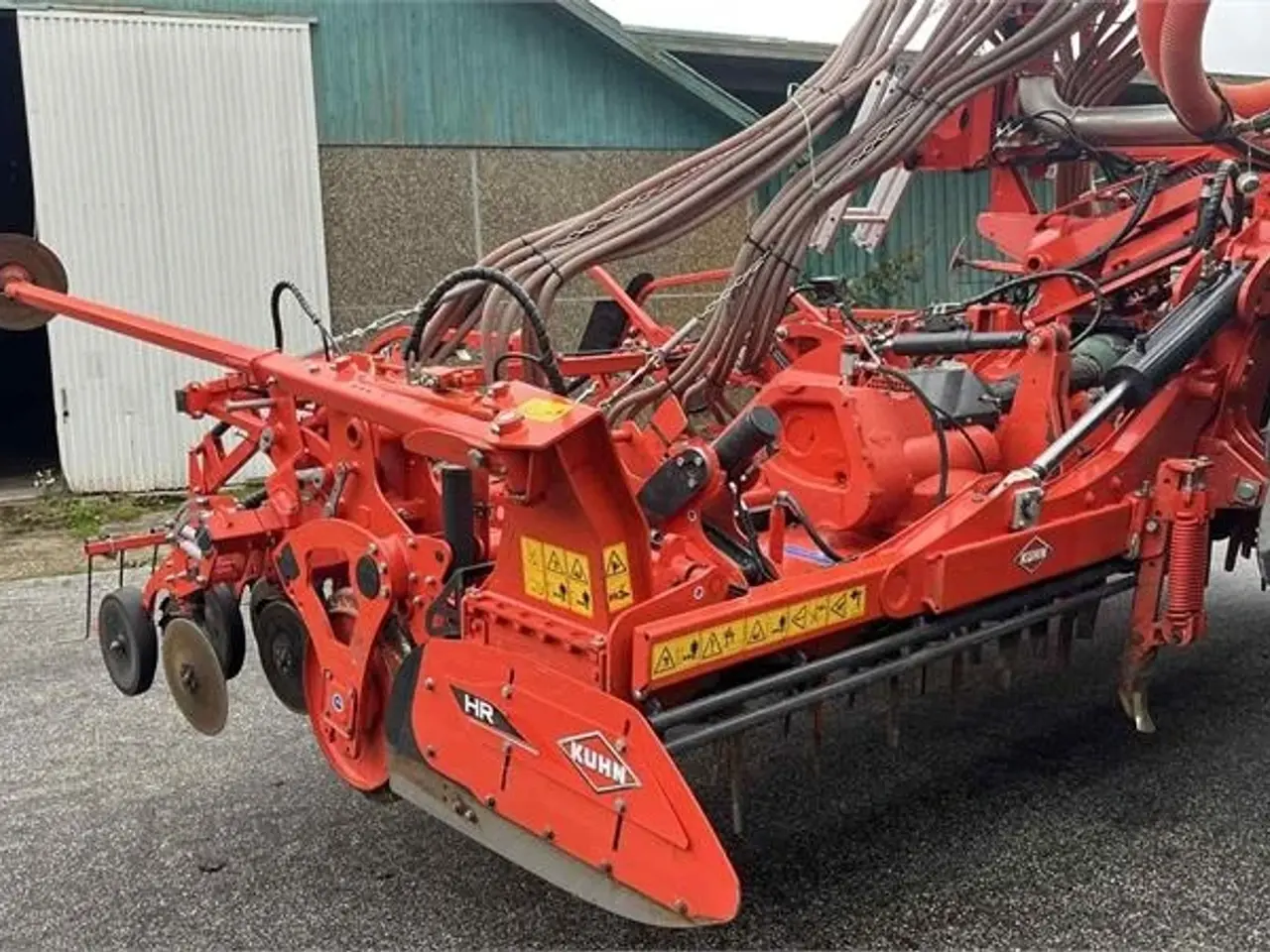 Billede 6 - Kuhn HR6040 med såmaskine Med dobbelt kammer fronttank