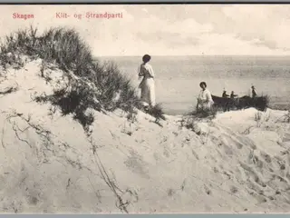 Skagen - Klit og Strandparti - Postkort - Ubrugt