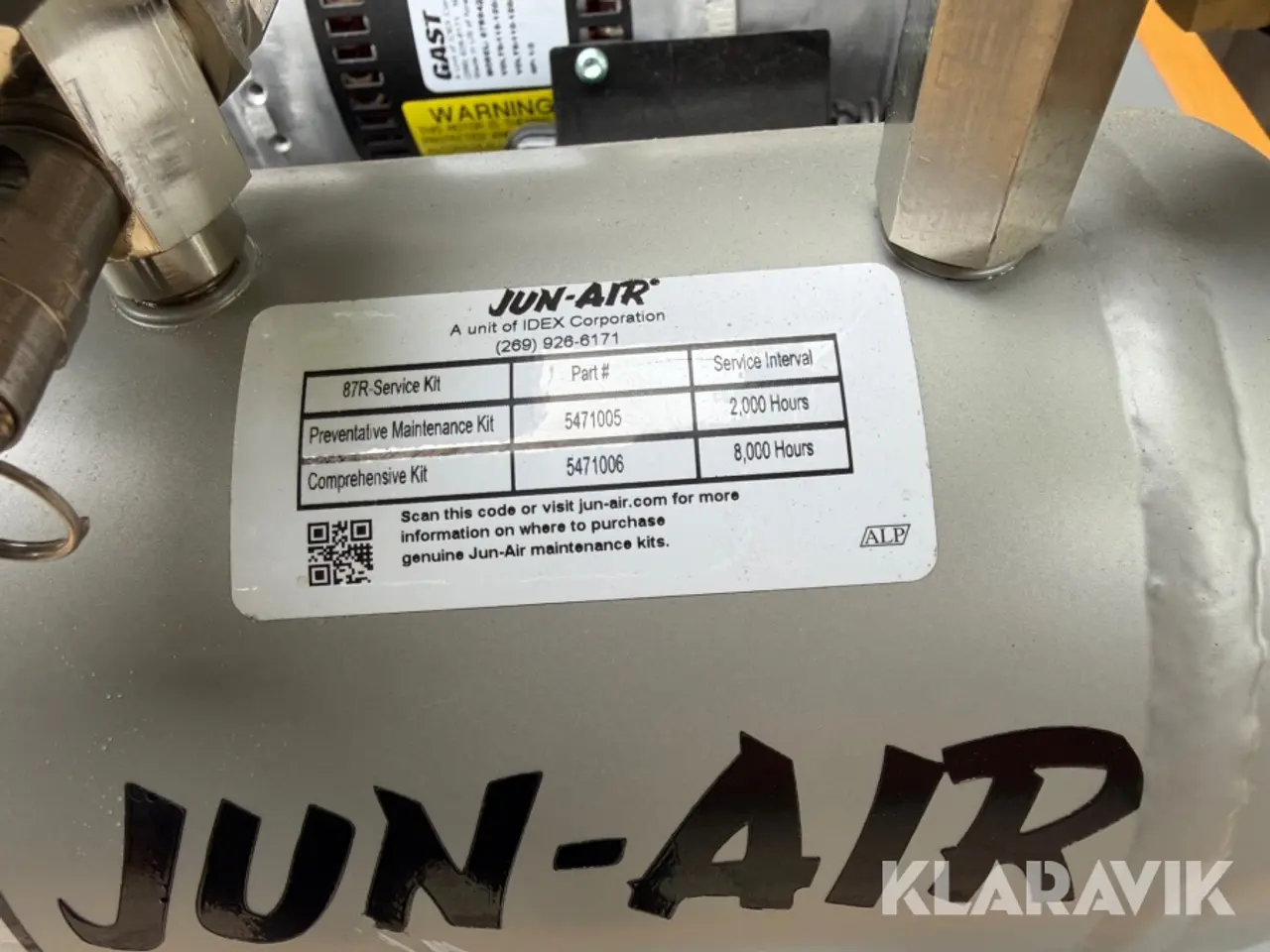 Billede 8 - Lydsvag Kompressor Jun-Air 87R-4B-JEEAA
