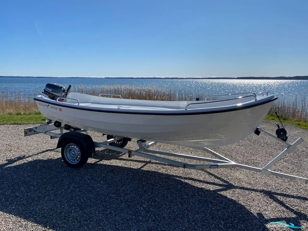 Billede 2 - Komplet Bådsæt 430 Fisk, Variant 451, Yamaha F4