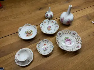 Blandet porcelæn – Wallendorf, Rosenthal & DDR