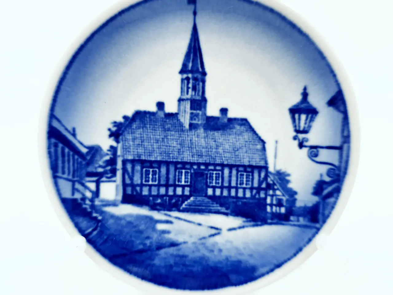 Billede 1 - Royal Copenhagen Mini Platte Ebeltoft Rådhus 75-2010