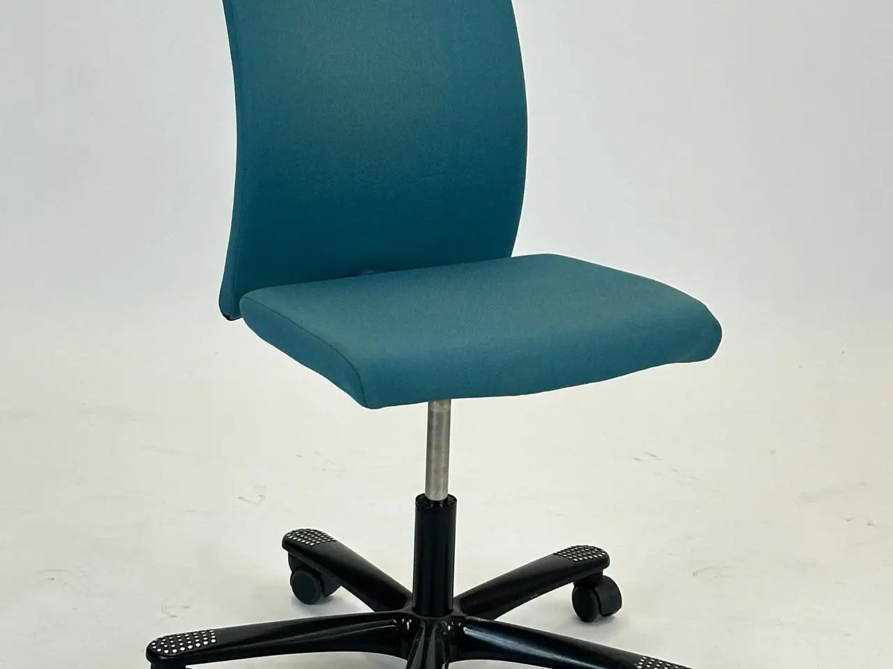 Billede 1 - HÅG H04 Comm. 4472 Stol – Turkis/Sort Stel 165mm