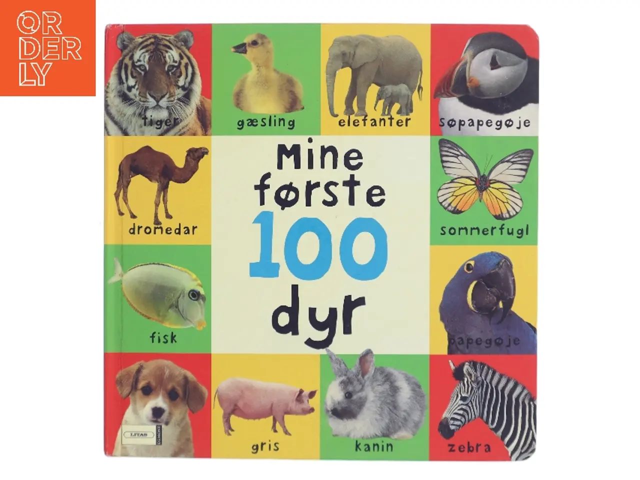 Billede 1 - Mine første 100 dyr af Ukendt (Bog)