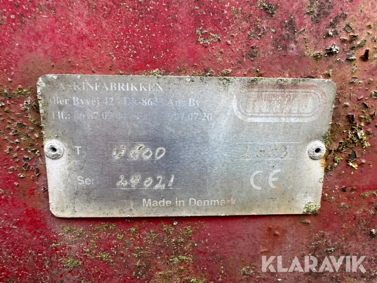 Billede 4 - Kreaturvogn Intho U800 1 styk