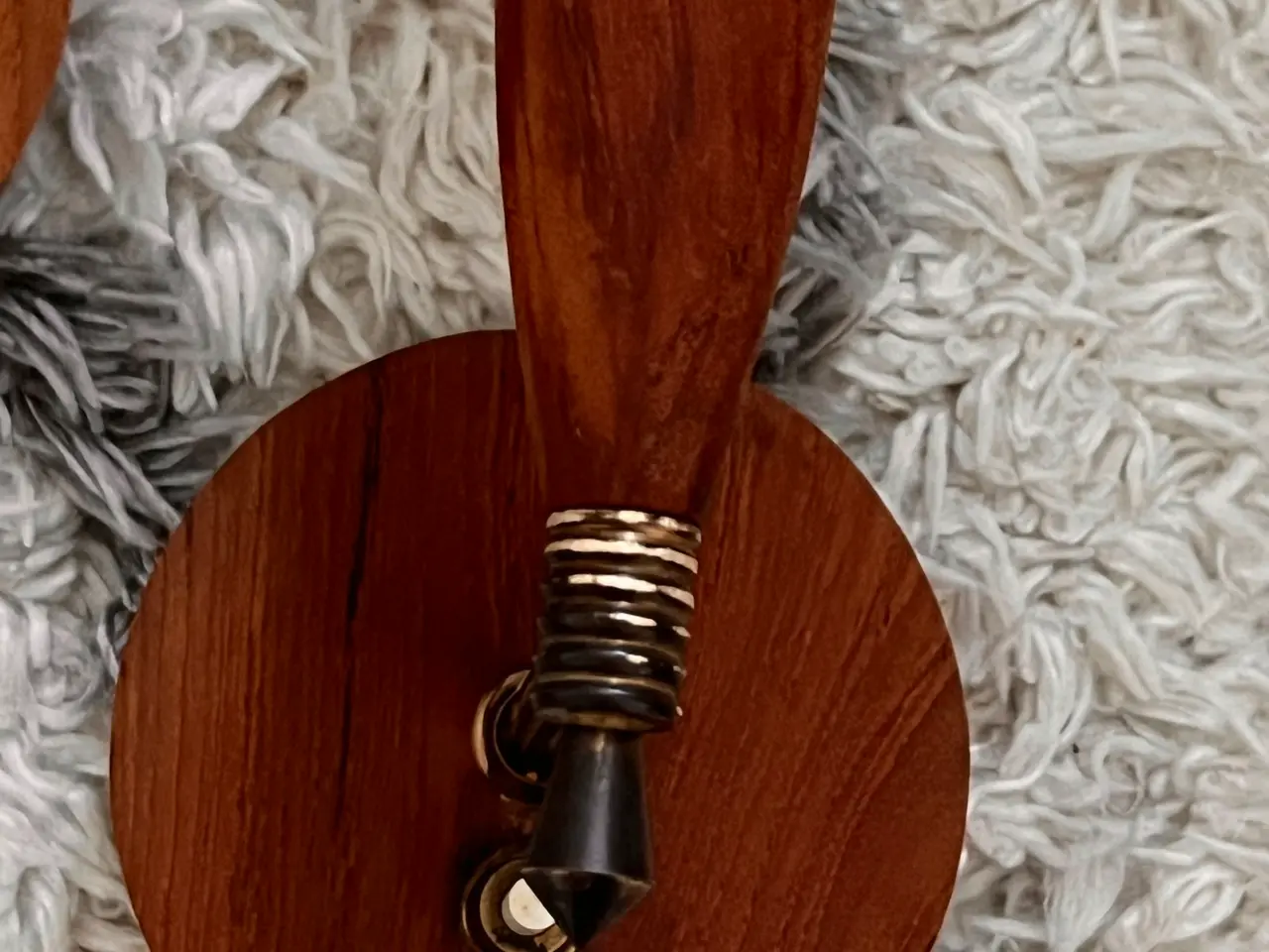 Billede 3 - 2 smukke teak væglamper i dansk retrodesign