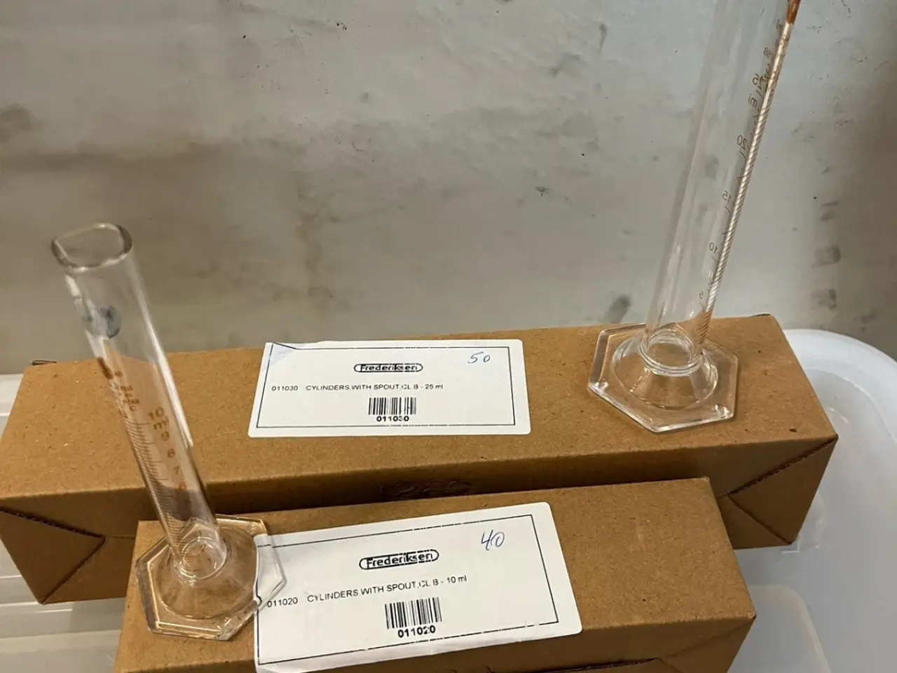 Billede 1 - Reagens glas 