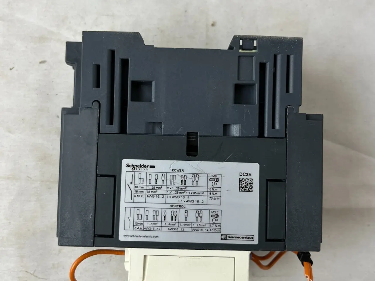 Billede 2 - Schneider LC1D65A TeSys kontaktor 80A 24V DC Coil