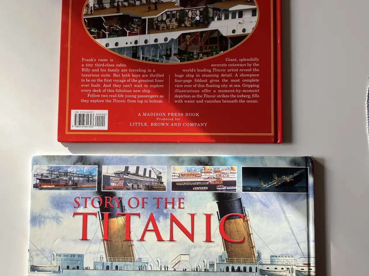 Billede 2 - Titanic 2 books (English). Inside the Titanic + St