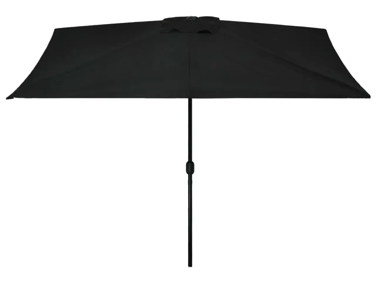 Billede 3 - Parasol 300x200 cm metalstang sort